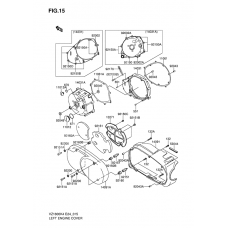 Left engine cover