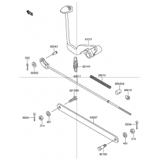 Педаль тормоза