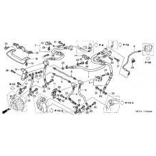 Front brake hose (st1300)