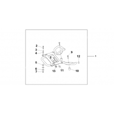 Rear carrier stay @125