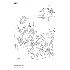 Crankcase cover ass`y (v