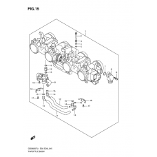 Throttle body              

                  Gsx650fal1 e28