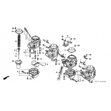 Carburetor assy              

                  COMPONENT PARTS
