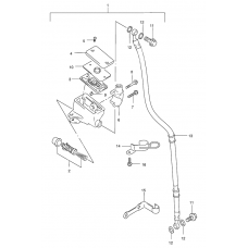 Front master cylinder