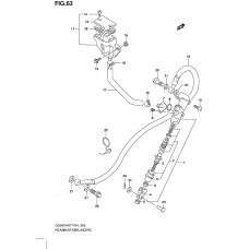 Rear master cylinder