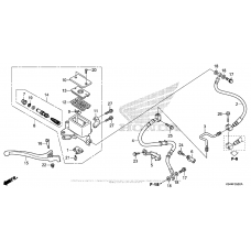Front brake master cylinder (nss300)