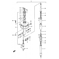 Shift rod