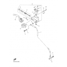 Передний тормозной цилиндр