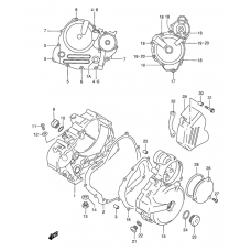 Crankcase cover ass`y (v