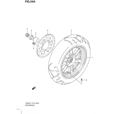 Rear wheel complete assy              

                  Model executive p19