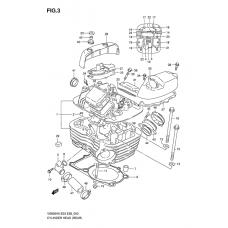 Cylinder head              

                  Rear