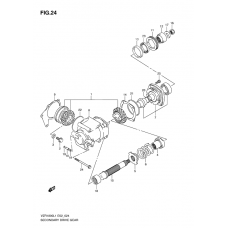 Secondary drive gear