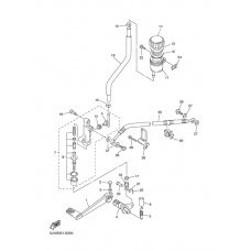 Rear master cylinder