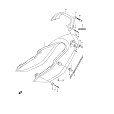 Seat tail cover              

                  Gsf600sk4/suk4