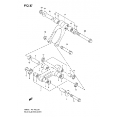 Rear cushion lever