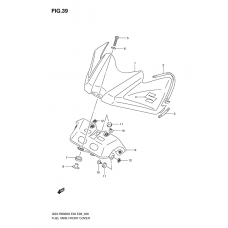 Fuel tank front c0ver