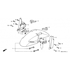 Front fender              

                  2