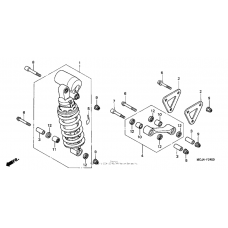 Rear shock absorber (1)