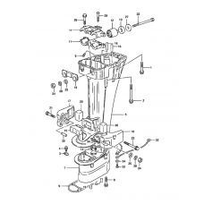 Drive shaft housing