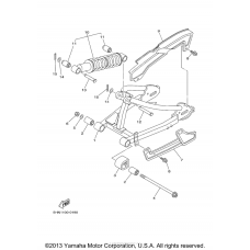 Rear arm suspension