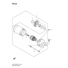 Starting motor