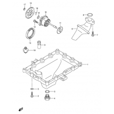 Oil pan - oil pump