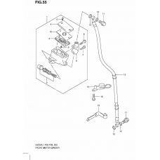 Front master cylinder