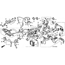 Wire harness (vt750c2f/c2b)