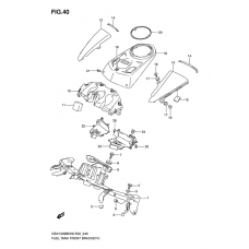 Fuel tank front bracket              

                  Model k8/k9