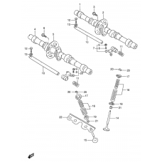 Cam shaft - valve