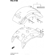 Rear Fender (Vl1500Bl7 E28)