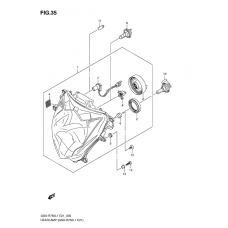 Headlamp              

                  Gsx-r750l1 e21