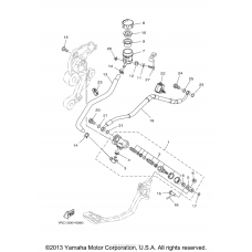 Rear master cylinder