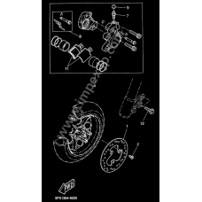 Front brake caliper