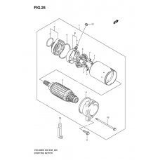 Starting motor