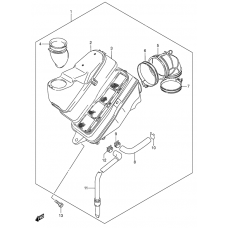 Air cleaner              

                  Front