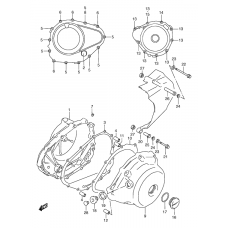 Crankcase cover ass`y (v