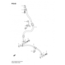 Front brake hose