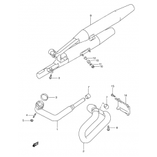 Muffler comp              

                  Model x/y/k1/k2/k3