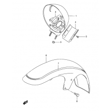 Front fender              

                  Model k3