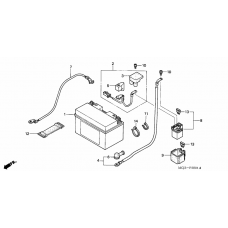 Battery              

                  CBR900RR2,3