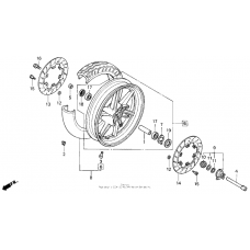 F2 front wheel 91-94