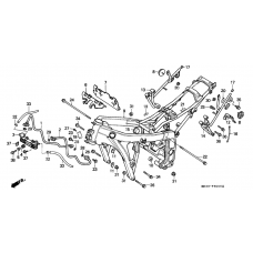 Frame body/oil cooler