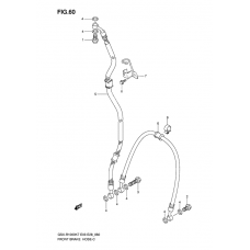 Front brake hose