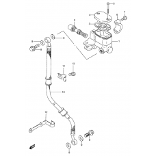 Front master cylinder              

                  See note