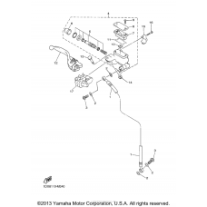 Front master cylinder
