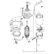 Starting motor