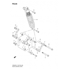 Rear cushion lever              

                  Dr650sel1 e33