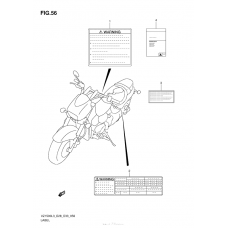 Информационные наклейки (Vz1500L3 E33)