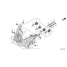 Rear combination light